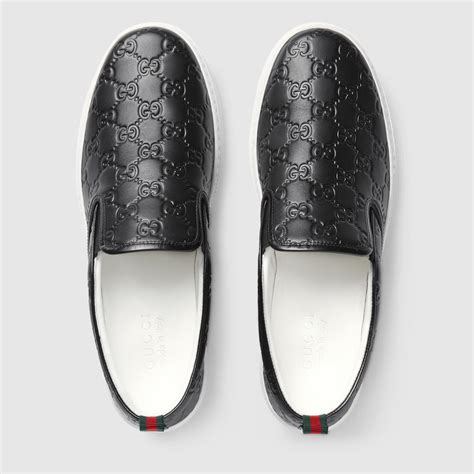 gucci slip on shoes mens|Gucci men's shoes for less.